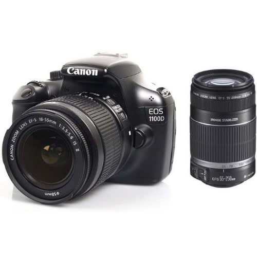 1100d Digital Camera +18 - 55mm & 75 To 300mm Lens