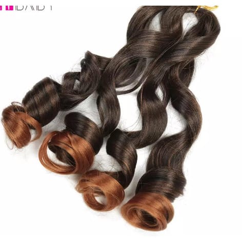 Curly Ombre Attachment Extension For Braiding