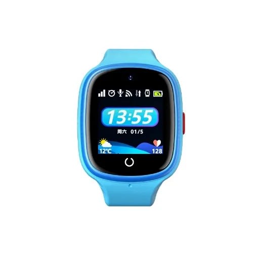 Kid's Smart Watch With Gps Tracking And Fitness Tracker - Kw10 -Blue