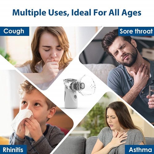 Portable Handheld Nebulizer For Travel And Home Daily Use