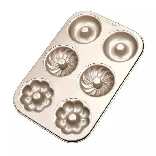 Non-stick Cake Baking Tray - 6 Piece