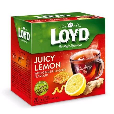 Loyd Juicy Lemon With Ginger And Honey - 20 Teabags