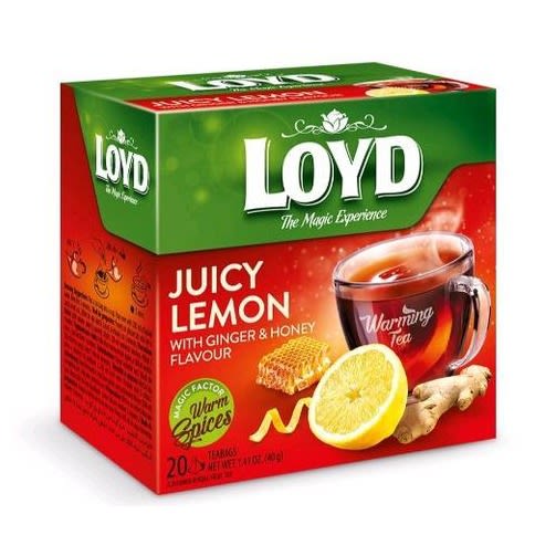Loyd Juicy Lemon With Ginger And Honey - 20 Teabags