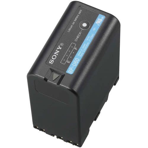 Rechargeable Lithium-Ion Battery - for PMW-EX1 Camcorder - BP-U60