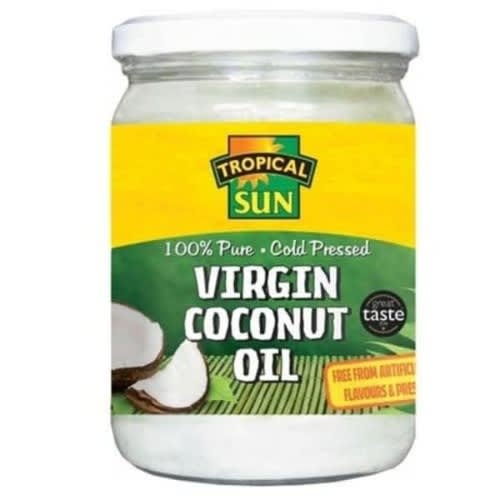 Tropical Sun 100% Pure Cold Pressed Virgin Coconut Oil- 480ml