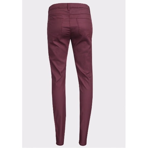 Ladies Multi Zip Waxed Trousers