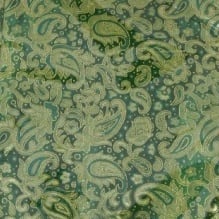 Army Green Mixed With Gold Swiss Gele