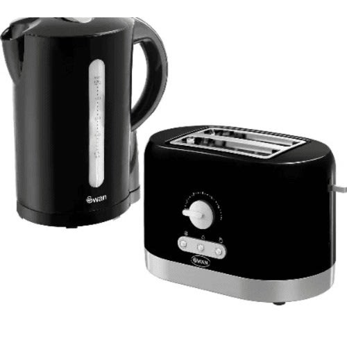Swan Kettle 1.7 L And 2 Slice Toaster