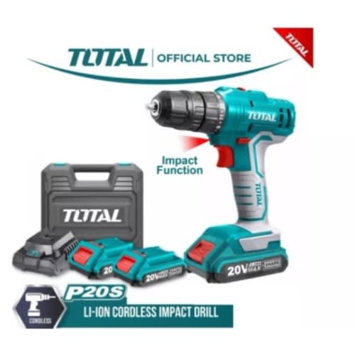 Li-ion Cordless Impact Drill - 20v / P20s - Tidli20012