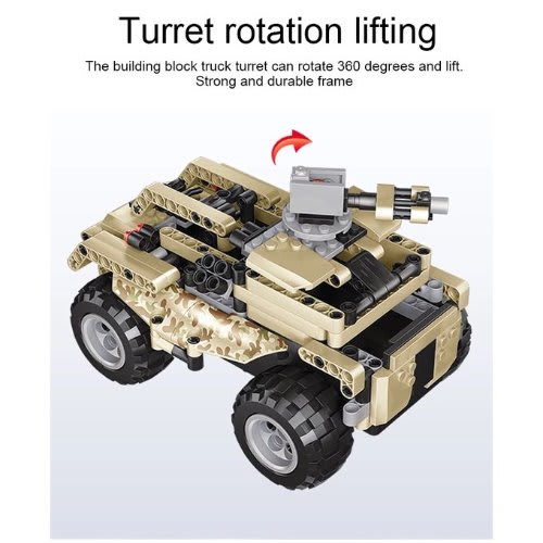 2in1 Educational Building Blocks Remote Control Car- 415 Pieces
