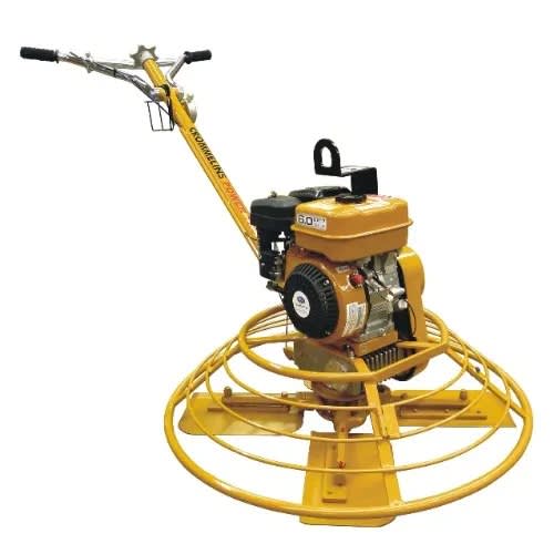 Power Trowel With Robin - Ey20 Engine And 5hp Power - Yellow