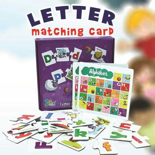 Toddler Letter Matching Card