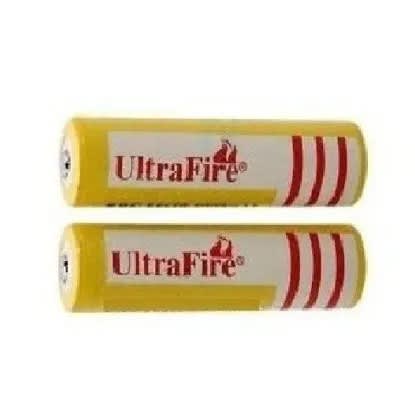 2pcs-18650 Li-ion Rechargeable 7800mAh Battery