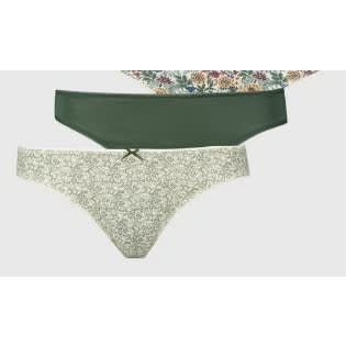 Mini Briefs - 5pcs - Green