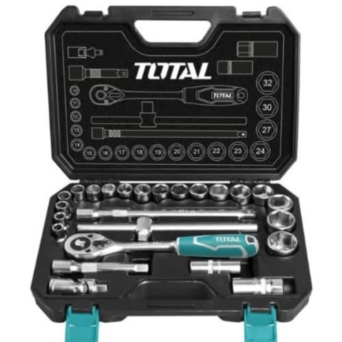 25pcs 1/2” Socket Set - Tht121251