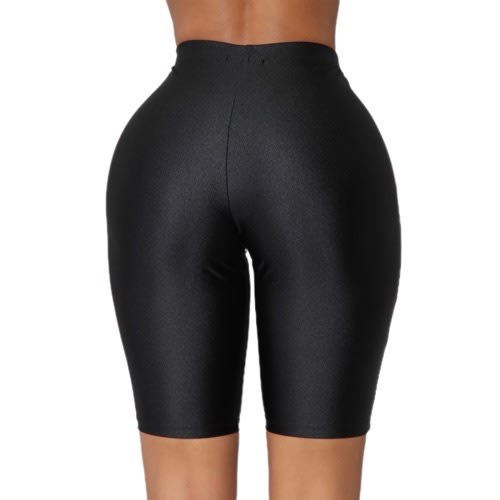 Curves For Days Biker Shorts - Black