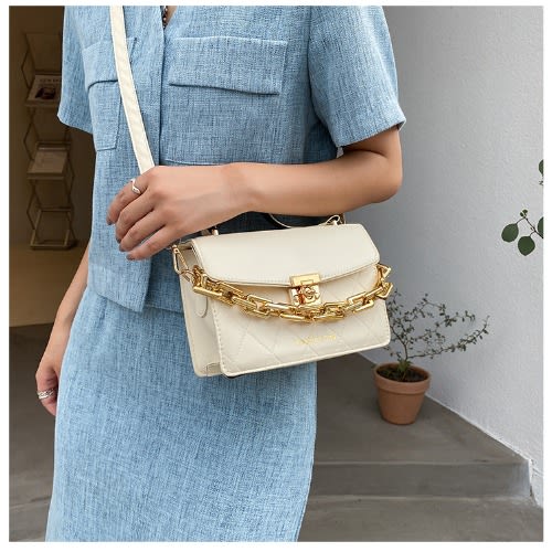 Ladies Hand Bag - White