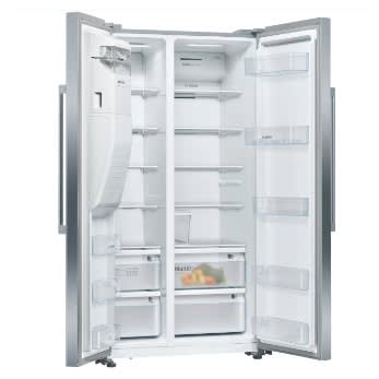 Serie 6 American Side by Side Fridge - Stainless Steel With Anti-fingerprint + Free Vacuum Cleaner