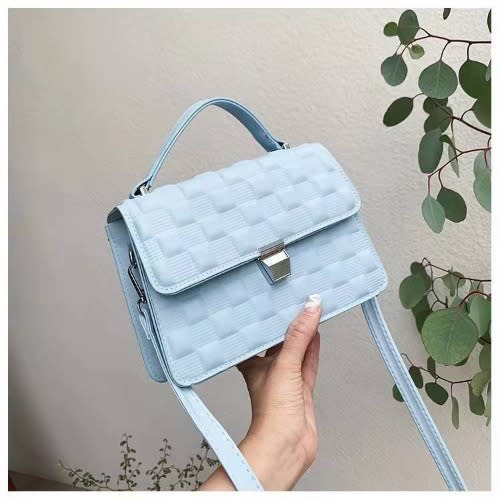 Ladies Handbag - 8X7X13cm - Blue