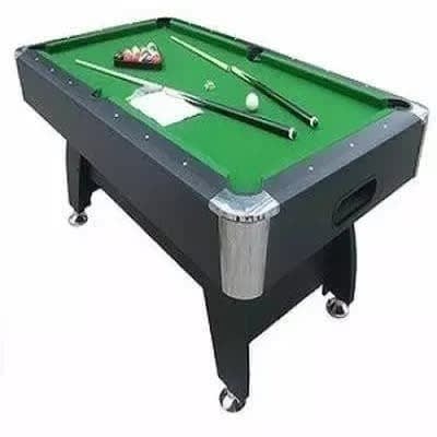 8ft Snooker Board With Complete Accessories
