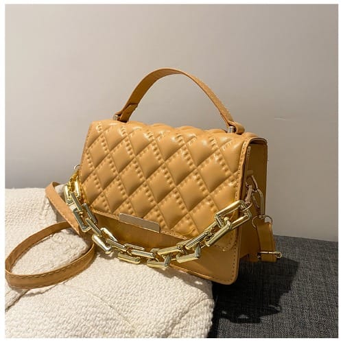 Handbags - Single Shoulder Bag- Beige