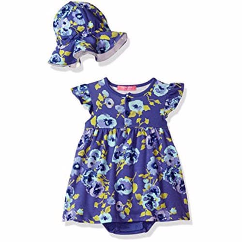 Baby Girls' 2 Piece Sundress with Sunhat