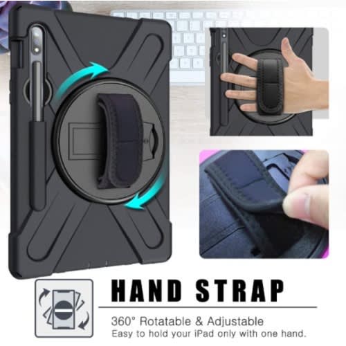Rugged Armor Defender  Case Cover For Samsung Galaxy Tab S8 -3 Layer