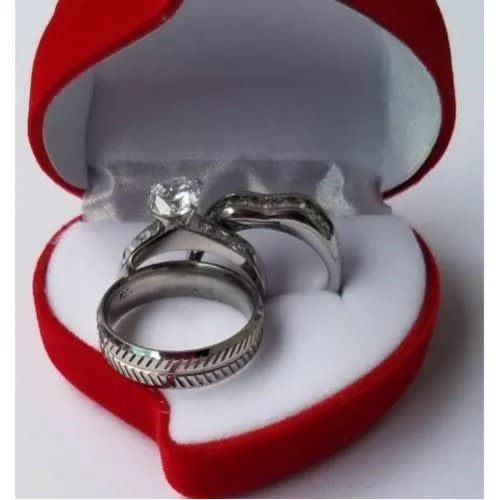 Set Of Rommanel Ring - Silver