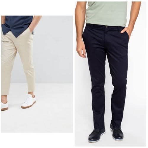 2-in-1 Men's Chinos Trousers