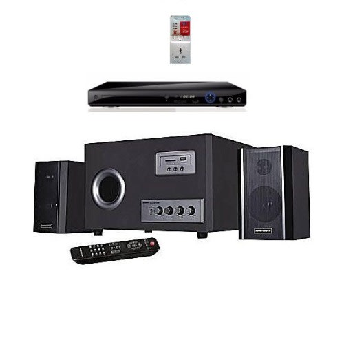 2.1ch Powerful Bass Speaker Hf 8800/2.1ch + Free Lg Dvd +free Surge