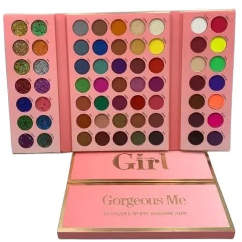 Gorgeous Me Eye Shadow Palette - 63 Colours