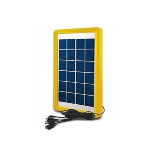 5watt Solar Panel With Charging Cables For Charging Phones, Tablets, Powerbanks