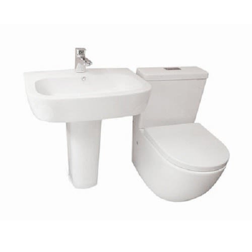 Water Closet Set-toilet Seat & Wash Hand Basin - W117