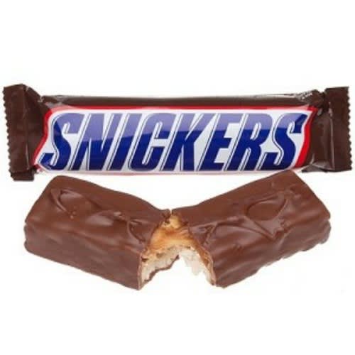 Candy Bar With Chocolate Caramel & Peanuts - 50g × 12bars