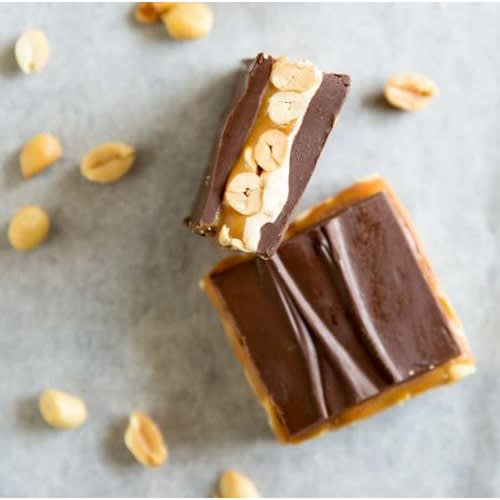 Candy Bar With Chocolate Caramel & Peanuts - 50g × 12bars
