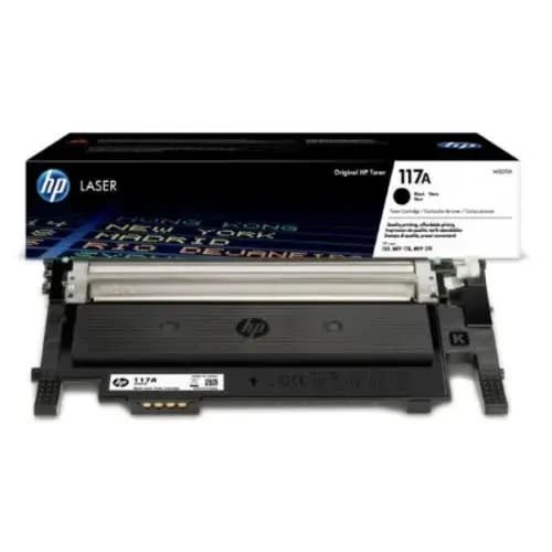 Hp Laser Toner Cartridge - W2070a - 117a - Black