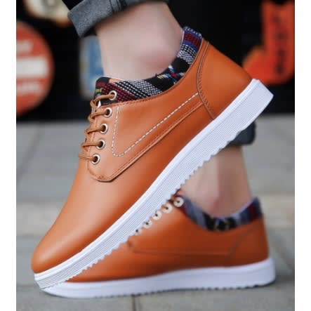 Leather Fashion Sneaker