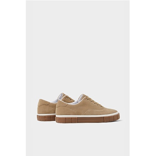 Men's Leather Suede Sneakers