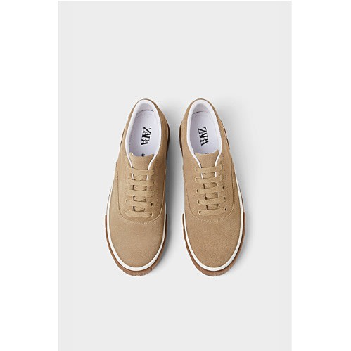 Men's Leather Suede Sneakers