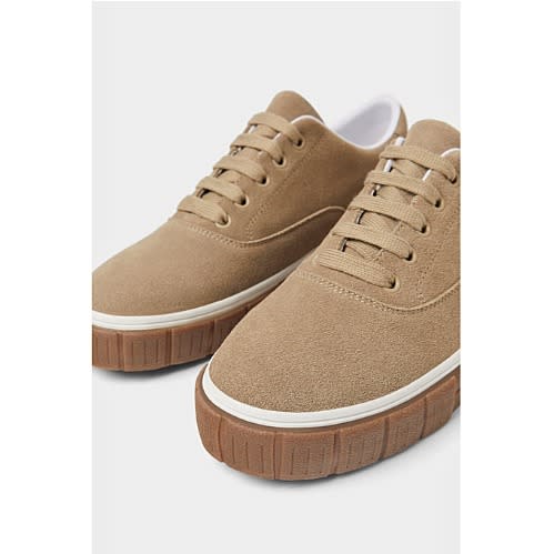 Men's Leather Suede Sneakers