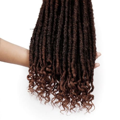 Gradient Color Twist Crochet Braids - 16"