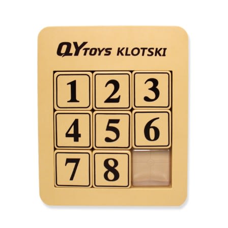 Magnetic Klotski 3 X 3 Game - Sliding Puzzle For Kids & Adults