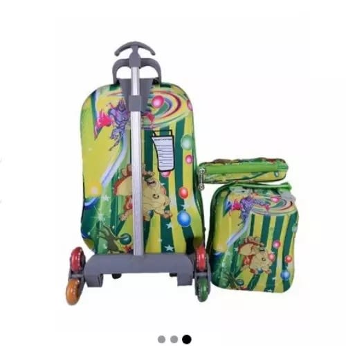 Ben 10 Kids Trolley Bag Lunch Box & Pencil Case