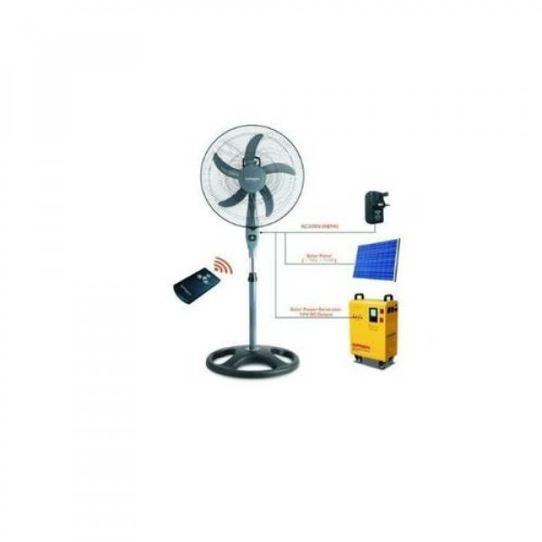 Ac/dc Standing Fan With Remote Control Qsf-18r - 18Inches