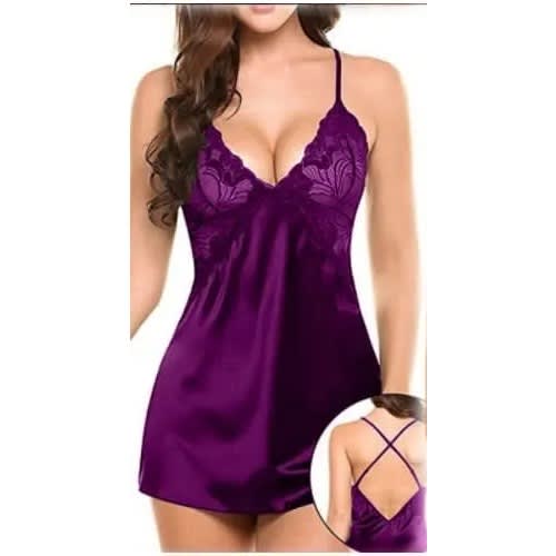 Ladies Night Wear - Purple
