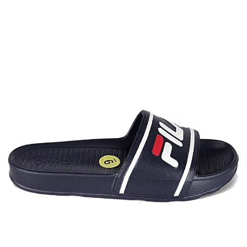 Men's Top-logo Rubber Slides