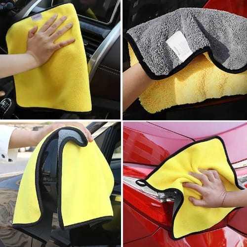 Double Sided Design Cleaning Towel - 40cm X 40cm - 9pieces
