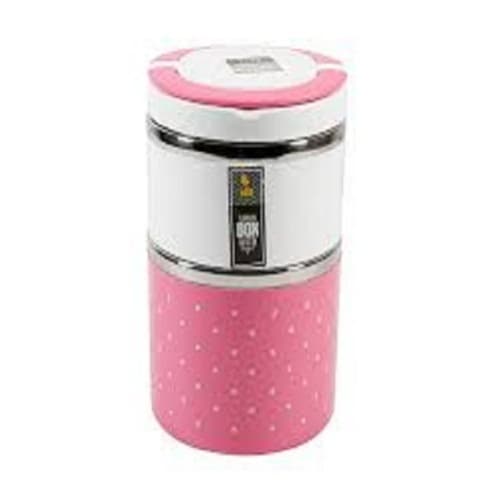 Rashnik Double Layer Food Flask- Pink