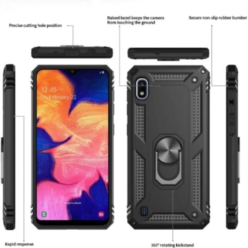 Back Case For Samsung Galaxy A10 - Black