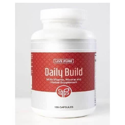 Live Pure Daily Build Multivitamins - 120Capsules